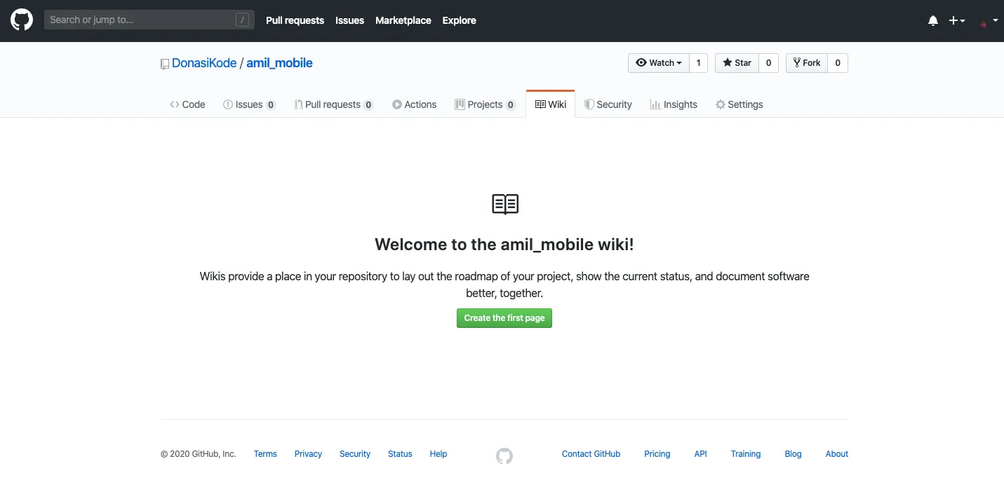 GitHub Wiki Navigation