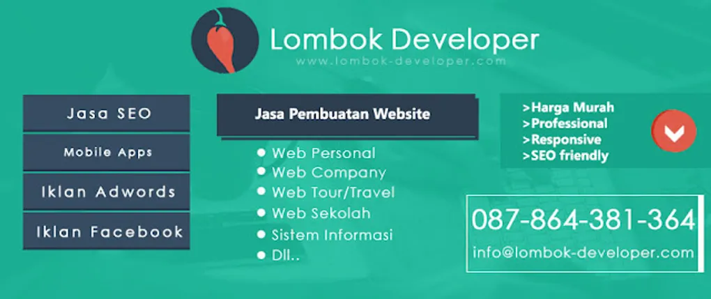 Jasa Website Di Lombok, Mataram NTB