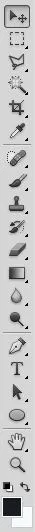 Photoshop CS5 Tools Sidebar