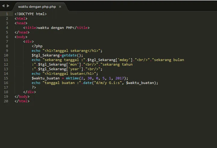 Working with Date and Time in PHP