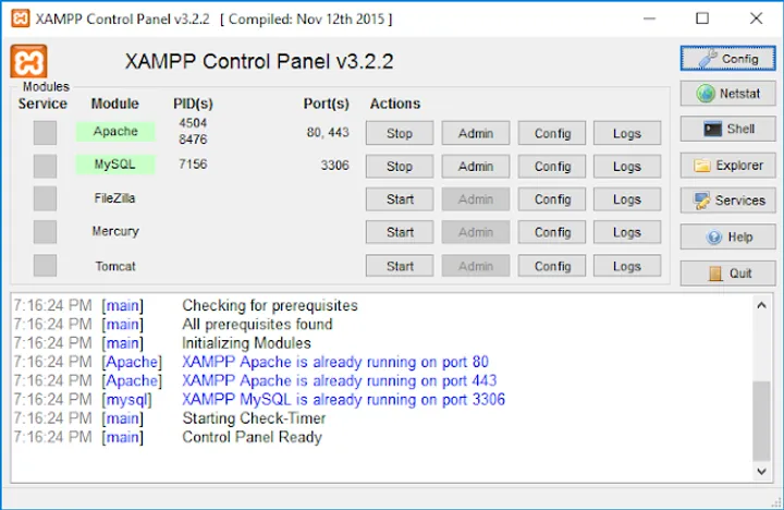 Membuat Database dan Tabel Database di XAMPP Phpmyadmin 